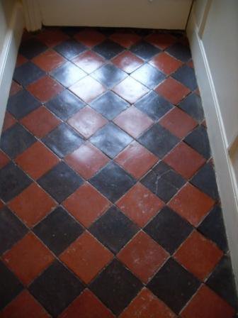 Quarry Tiled Floor - After