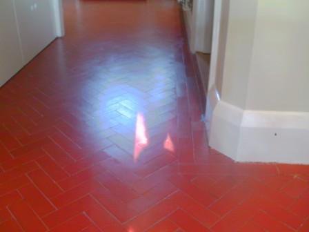 Quarry Tiled Floor - After