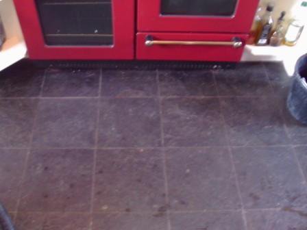 Welsh Slate floor - Before