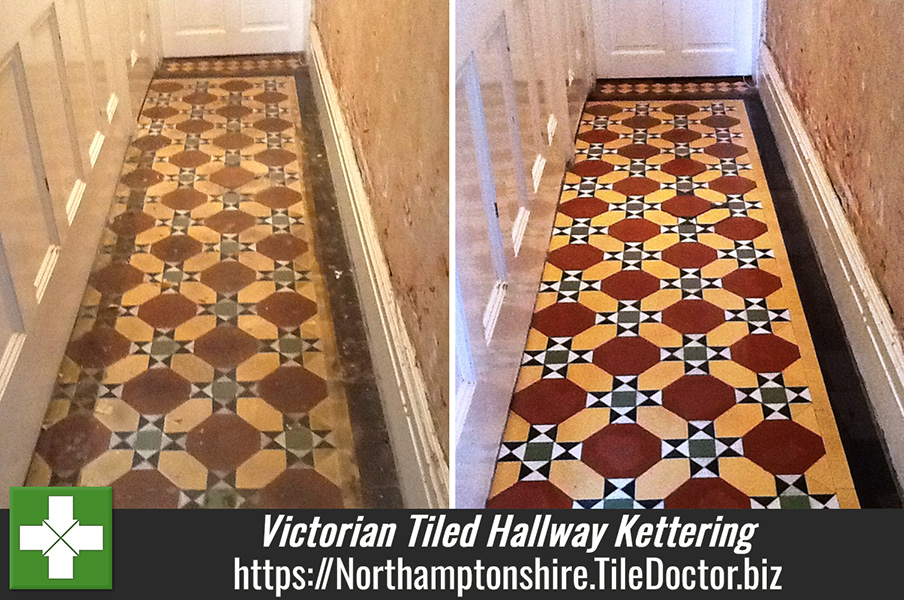 Restoring a Victorian Tiled Hallway in Kettering