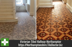 Refurbishing a Victorian Tiled Hallway in Northampton After Building