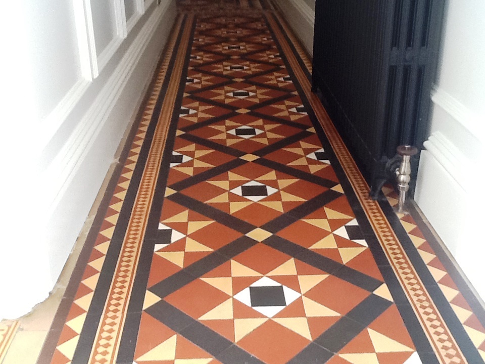 Restoring a Victorian Quarry Tiled Hallway in Northampton ...