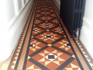 Victorian Tiles After Restoration Northampton