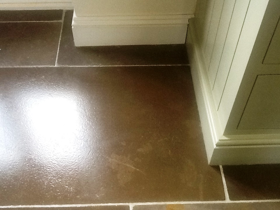 Limestone Tiles Kislingbury After Cleaning