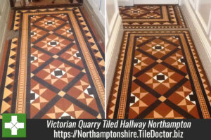 Restoring a Victorian Quarry Tiled Hallway in Northampton