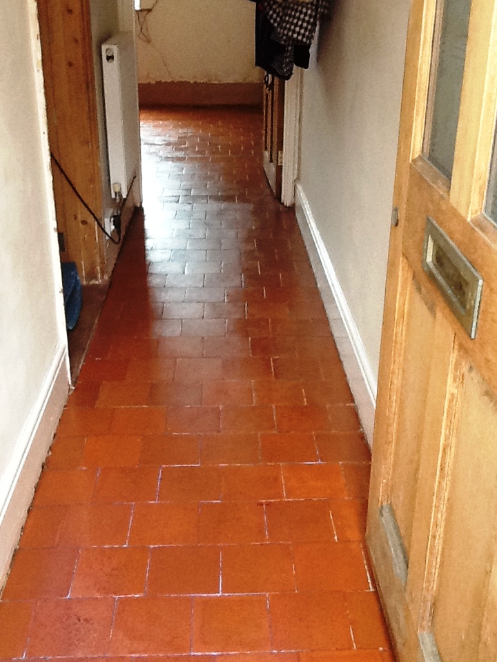 Red Quarry Tiles Higham Ferrers Northants After
