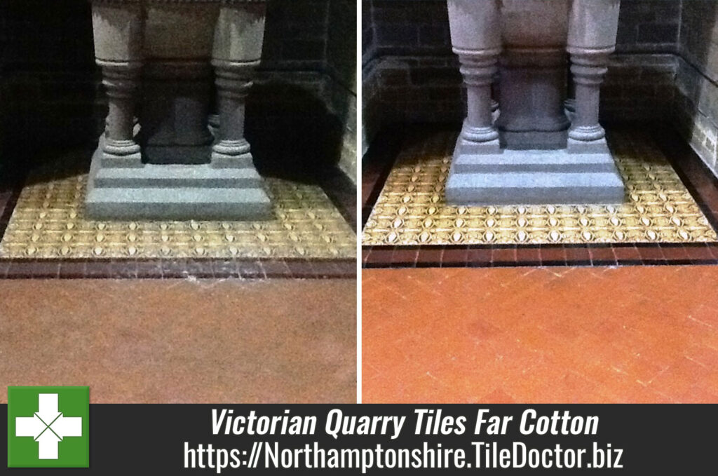 Restoring Victorian Quarry Tiles at St. Mary’s Church, Far Cotton