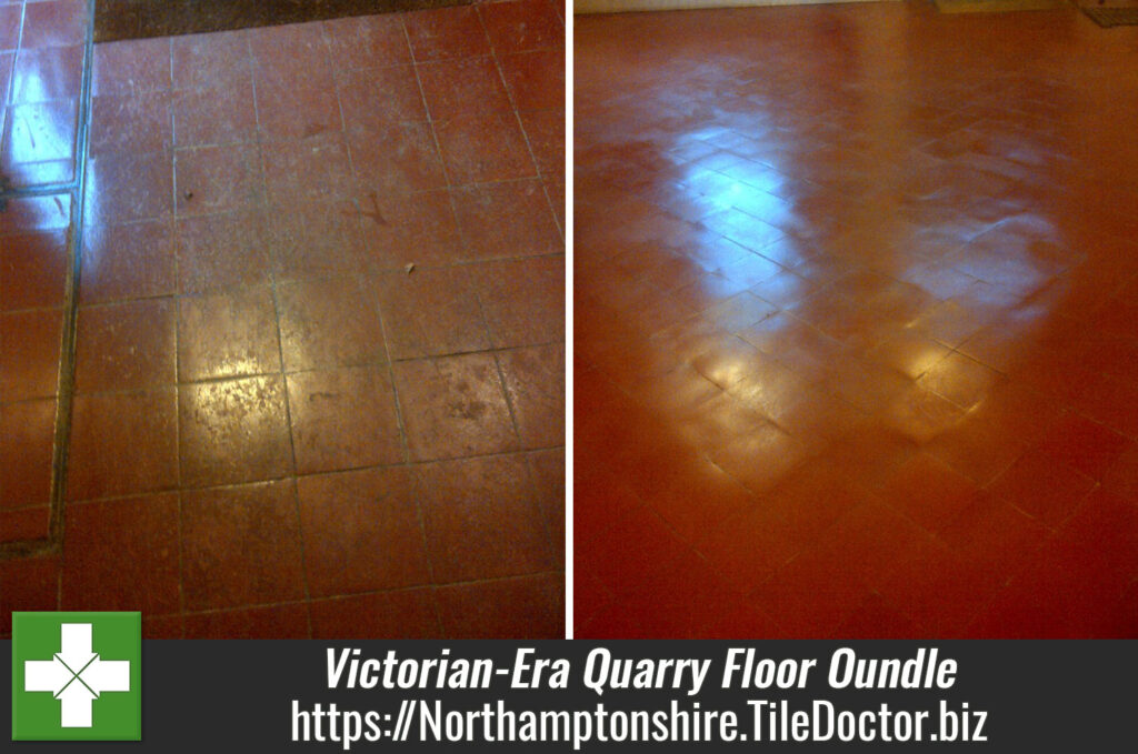 Annual Maintenance of a Victorian-Era Quarry Tiled School Floor in Oundle