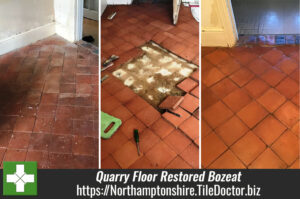 Quarry Tiled Floor Restoration Bozeat